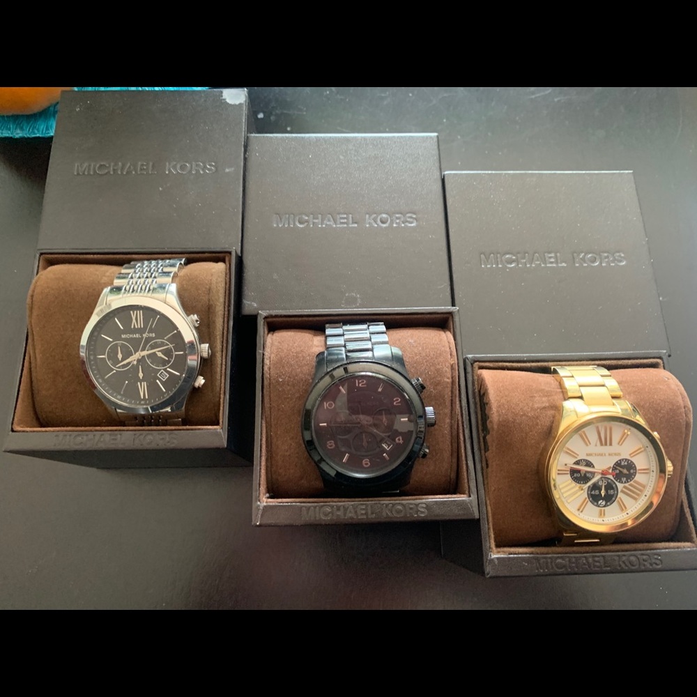 3 Michael Kors Watches